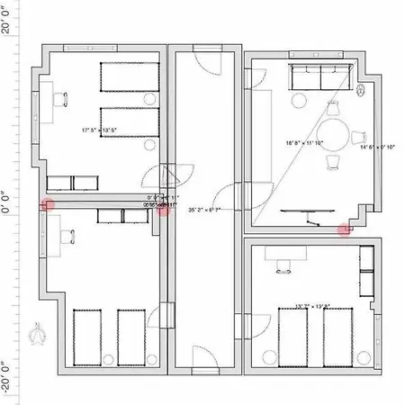 Zentrale Wohnung, Komplette Ausgestattet-neue Moebel *
