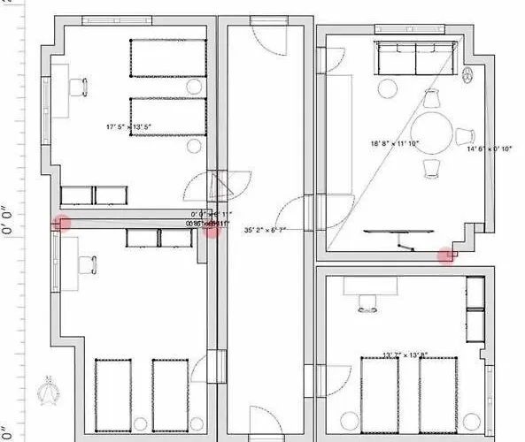 Zentrale Wohnung, Komplette Ausgestattet-neue Moebel *